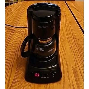 Mr. Coffee NLX5‎ 4 Cup Programmable Coffee Maker - Black TESTED WORKS